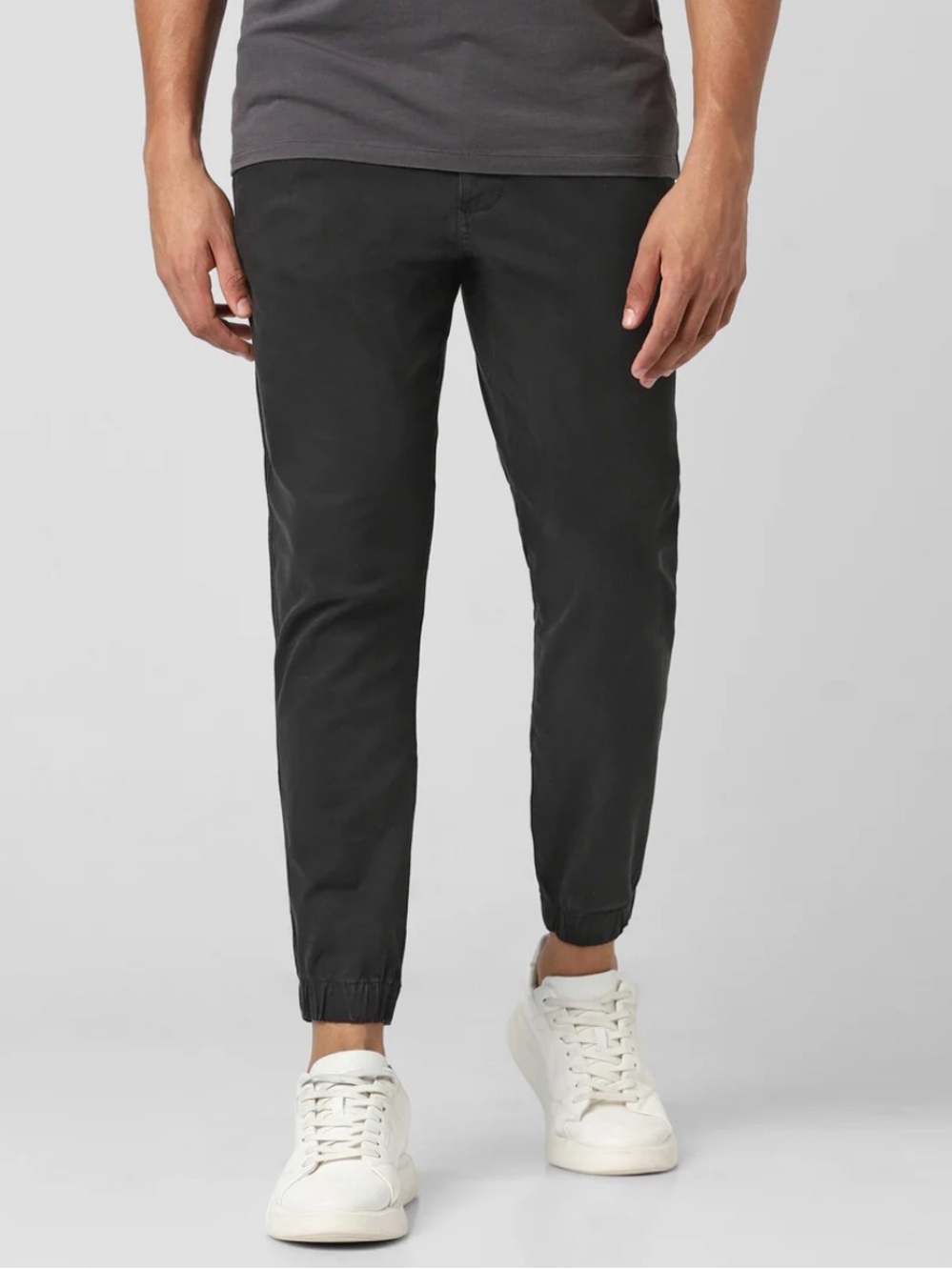 Men's Bearbottom Black Stretch Jogger L